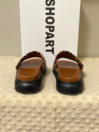 Ciabatte Shop Art leopardate Tg 38