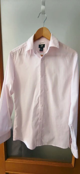 Camisa H&M Rosa Talla S