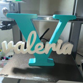 Letras personalizadas