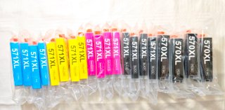 20 cartucce 570XL e 571XL per Canon