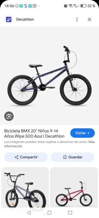 Bicicleta BMX grigia