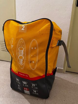 Kayak Hinchable Tribord Amarillo 2P