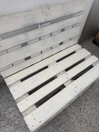 Sofás de Palets con Colchones Marrones