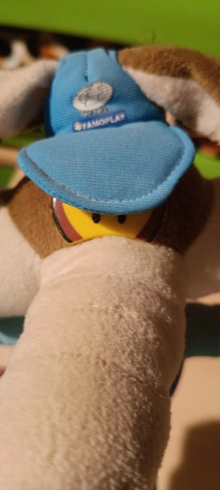 Peluche Willy il Coyote Famoplay