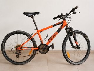 Bicicleta BTWIN ROCKRIDER 500 Naranja