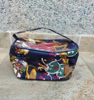 BOLSO/NECESER DALIA AZUL MULTICOLOR