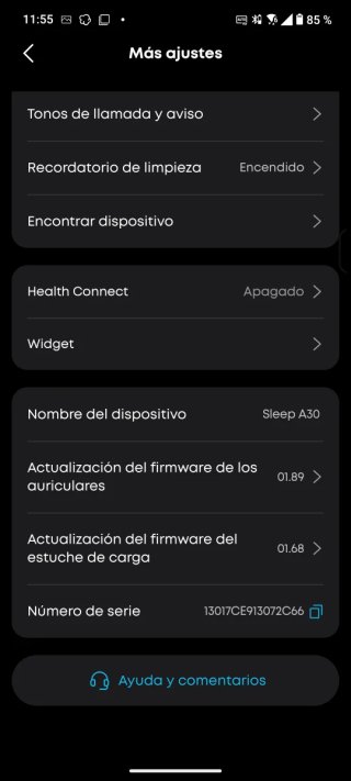 Soundcore Auriculares Sleep A30 Anker 501539