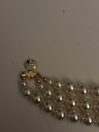 Collar perlas dorado Vivienne Westwood