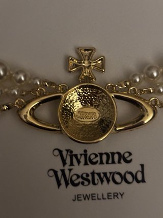 Collar perlas dorado Vivienne Westwood