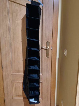 Colgador de zapatos negro