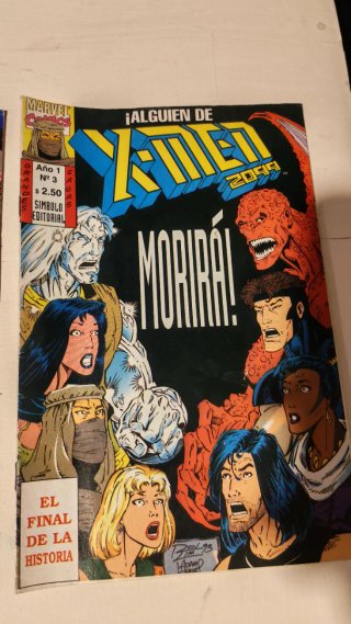 X-Men 2099 números 1, 2 y 3