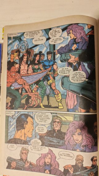X-Men 2099 números 1, 2 y 3