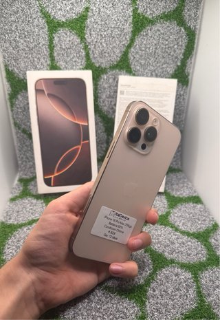 iPhone 16 Pro Max 256GB Desert - Garanzia 12 Mesi
