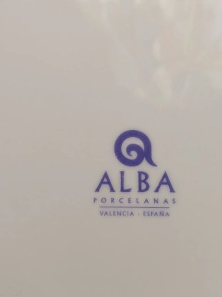 Vajilla Porcelana Alba Dorada