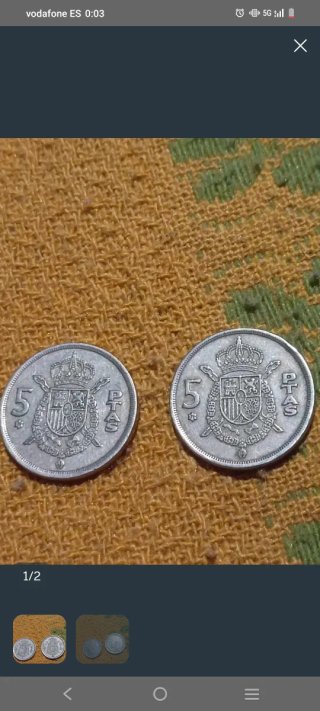 Lote 2 Monedas Antiguas 200 Pesetas