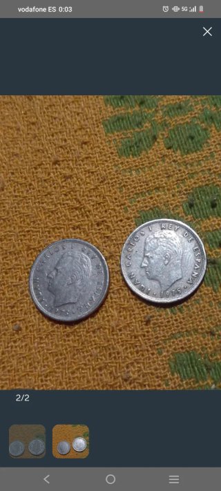 Lote 2 Monedas Antiguas 200 Pesetas