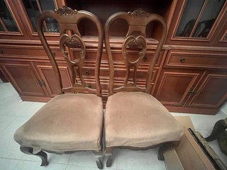 Mesa de salón con 6 sillas