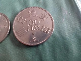 Lote 3 Monedas España Mundial 82