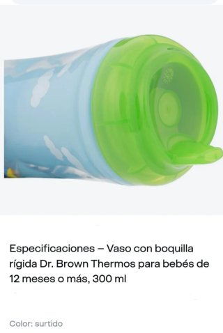 Vaso Térmico Dr. Brown's Dinosaurio 300ml