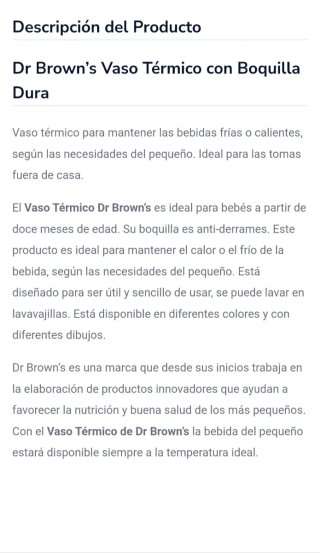Vaso Térmico Dr. Brown's Dinosaurio 300ml