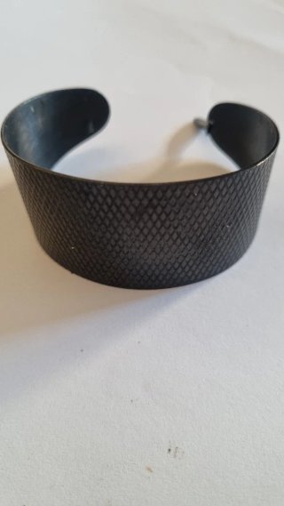 Pulsera mujer Style Aristos Acero Negro