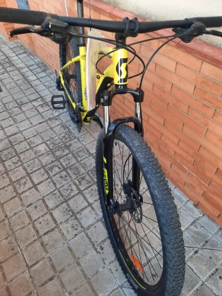 Bicicleta 29 Scott Aspect Amarilla