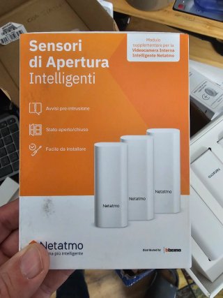 Kit 3 Sensori Apertura Netatmo nuovi nella scatola