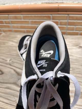 Nike SB Check negras/blancas Talla 39