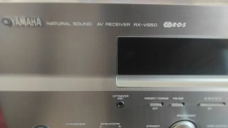 Yamaha RX-V650 Amplificador AV Negro