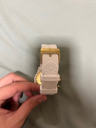 Reloj Bultaco Heritage Oro y Blanco