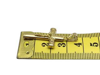 E1195851-0 Crucifijo Oro 18K