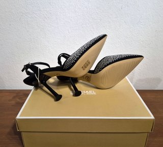 Scarpe con tacco, strass, nero, Michael Kors, n.40