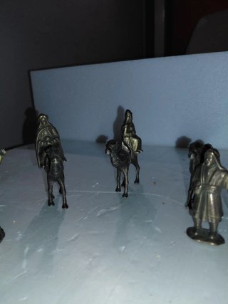 Figuras Belén Bronce Artesanales