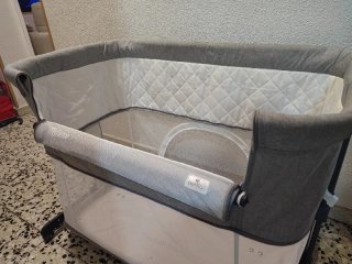 Cuna Colecho Lorelli Milano 2 en 1 + Sábanas