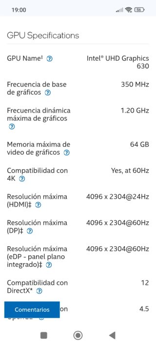 CPU Intel Core i7-8700 3.20GHz