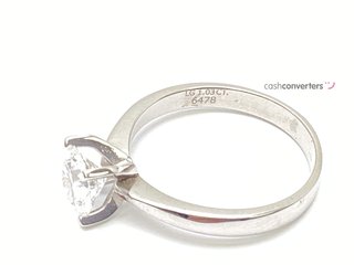 sortija oro 18k con diamante de laboratorio