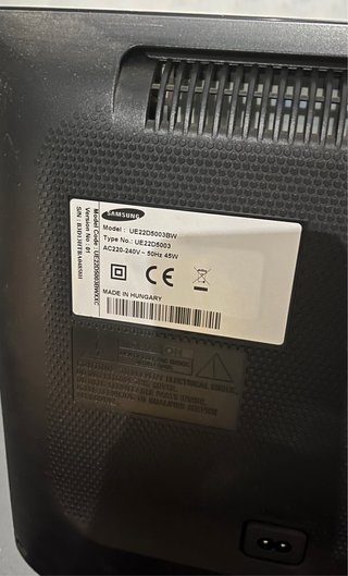 TV LED Samsung 22 Full HD Negra