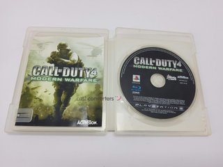call of duty 4 modern warfare goty ps3