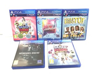 intenciones ocult+saber es poder+singstar celebrat+has sido tu ps4