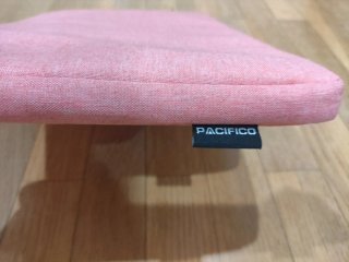 Funda portátil rosa jaspeado PACIFICO