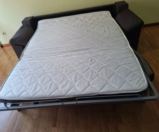 Sofá Cama Conforama Gris Tela