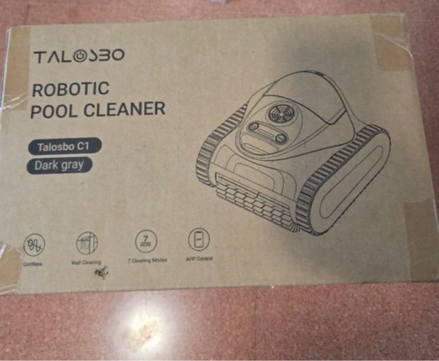 Robot Limpiafondos Talosbo C1 Gris Oscuro