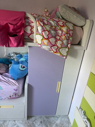 Habitación juvenil nido con armario Urgente
