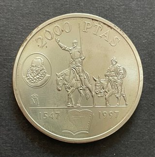 Serie completa monedas Juan Carlos I 1997