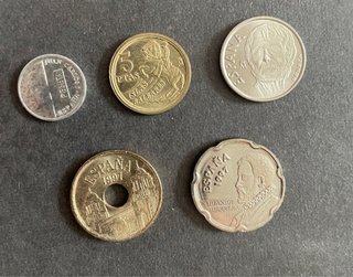 Serie completa monedas Juan Carlos I 1997