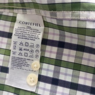 Camisa de cuadros Cortefiel Talla M