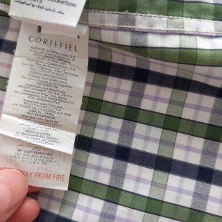 Camisa de cuadros Cortefiel Talla M