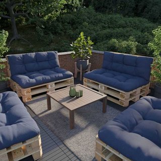 Cojín/Asiento Azul 110x78x15