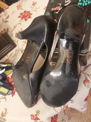 Zapatos de tacón negros