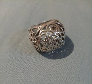 Anillo Tous Semiesférico Plata 18mm